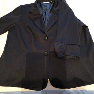 Black size 2X Blazer